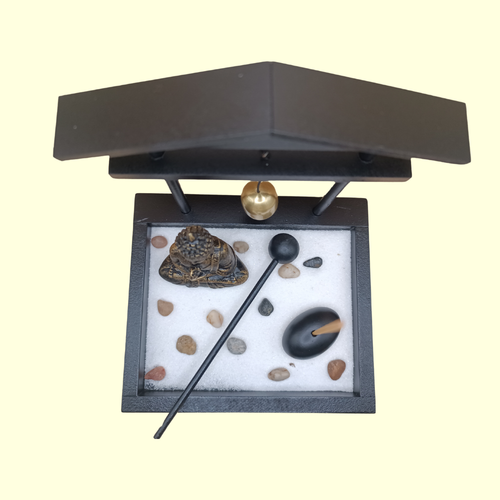 Jardin zen - Bouddha gong