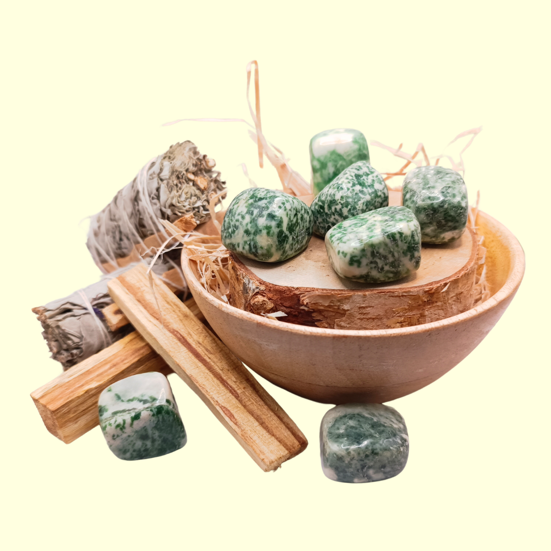 Pierres roulées - Agate Arbre 20 - 40 mm