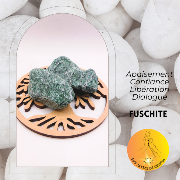 Pierre brute - Fuschite