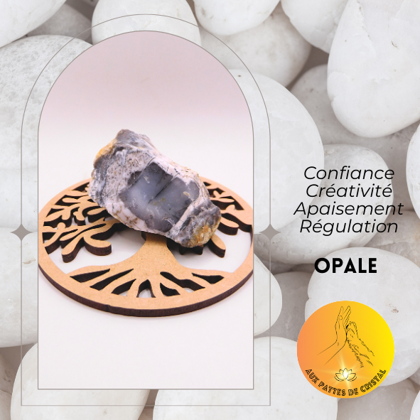 Pierre brute - Opale