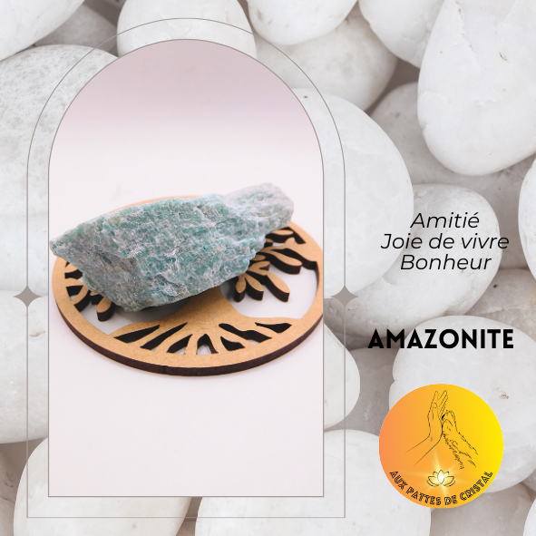Pierre brute - Amazonite