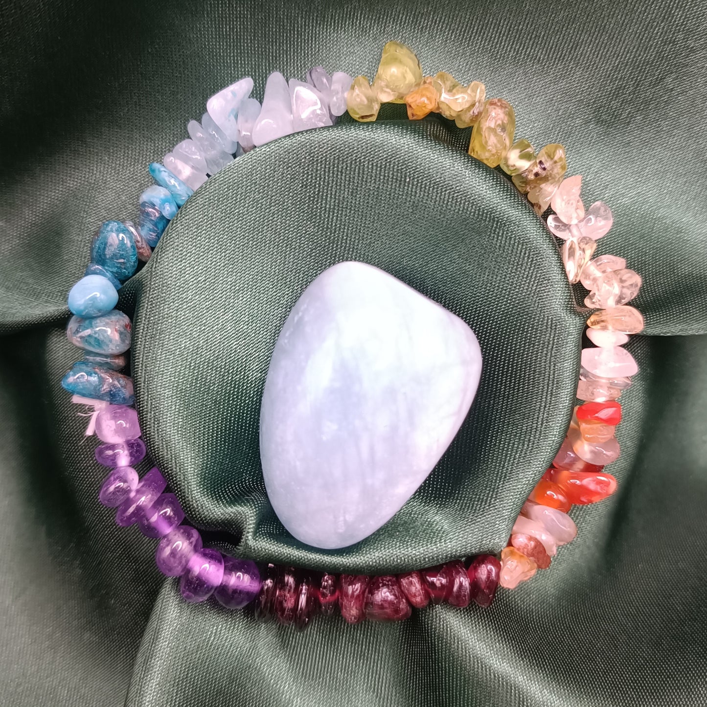 Bracelet baroque - 7 chakras