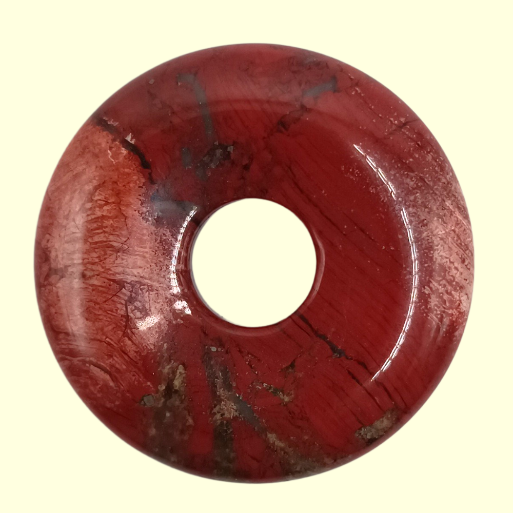 Donut en Jaspe Rouge