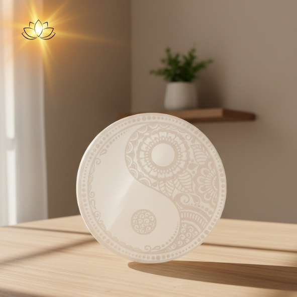 Plaque de sélénite - Feng shui