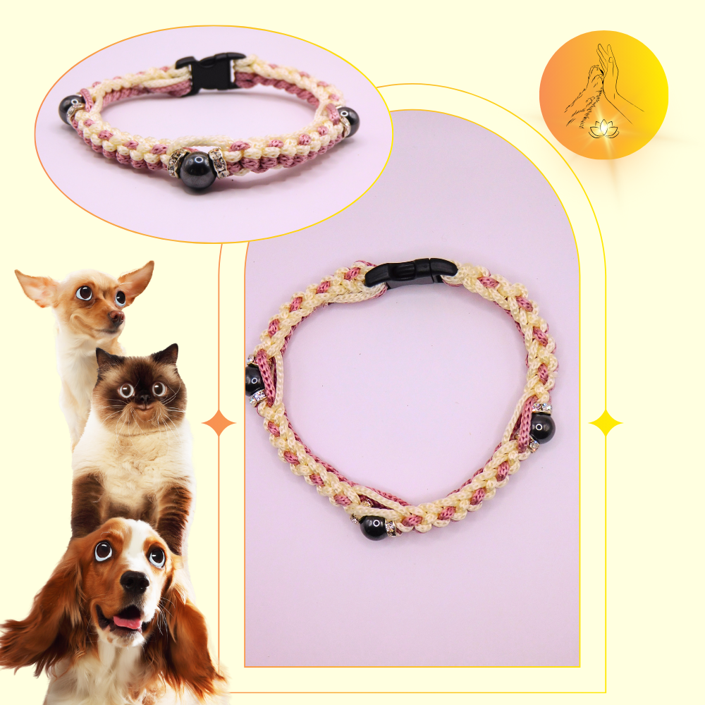 Colliers thérapeutiques - Hématite - Strass