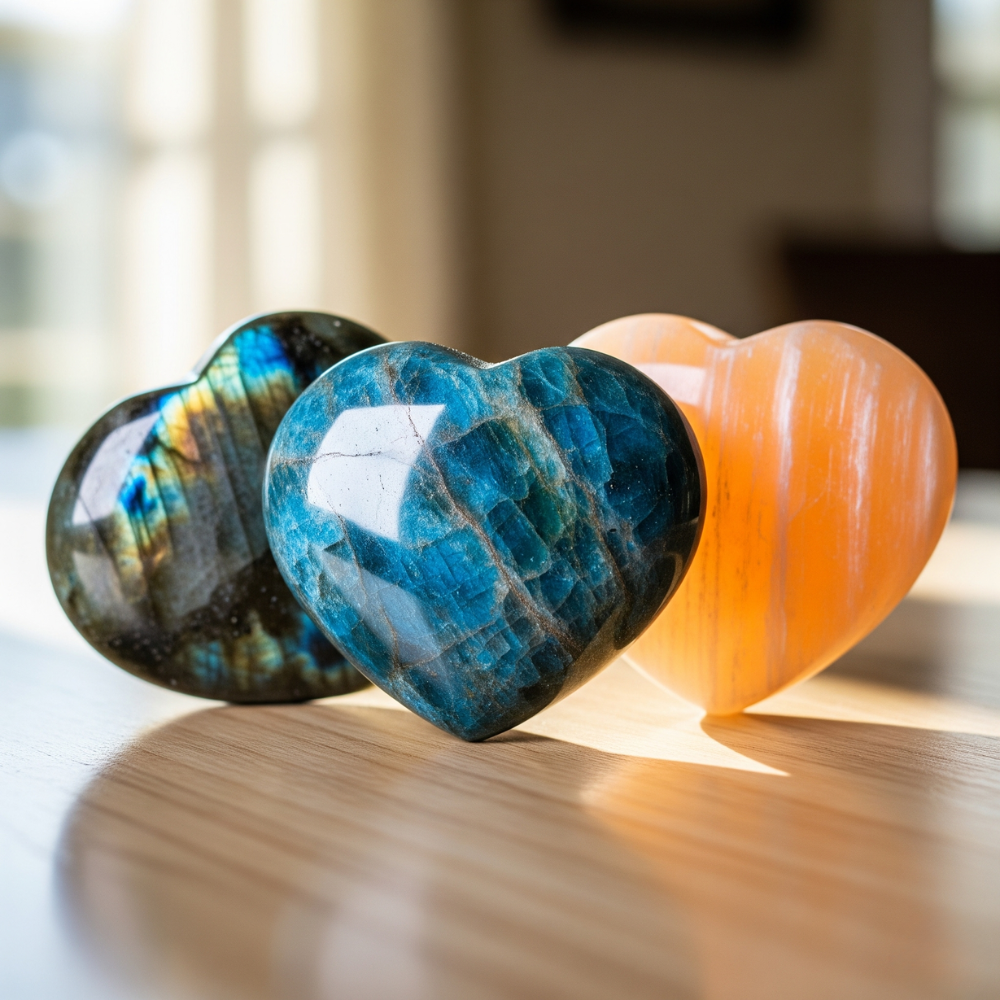 Galets et galets cœurs