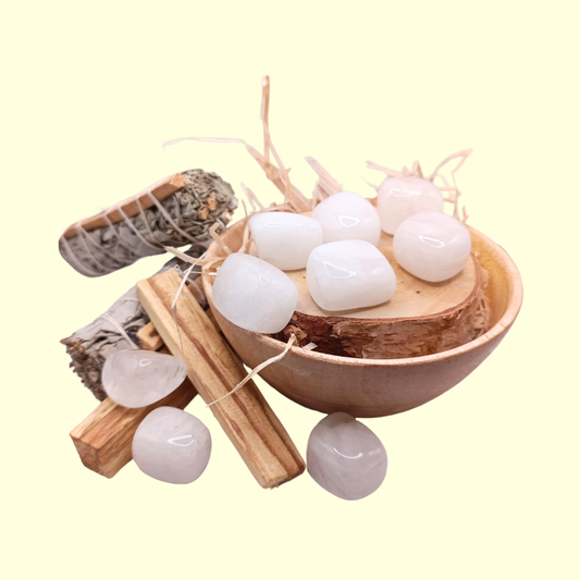 Pierres roulées - Jade Blanc 20 - 40 mm