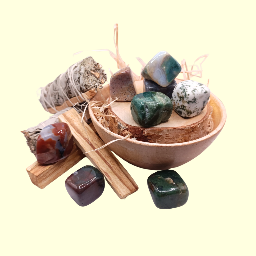 Pierres roulées - Agate Indienne 20 - 40 mm