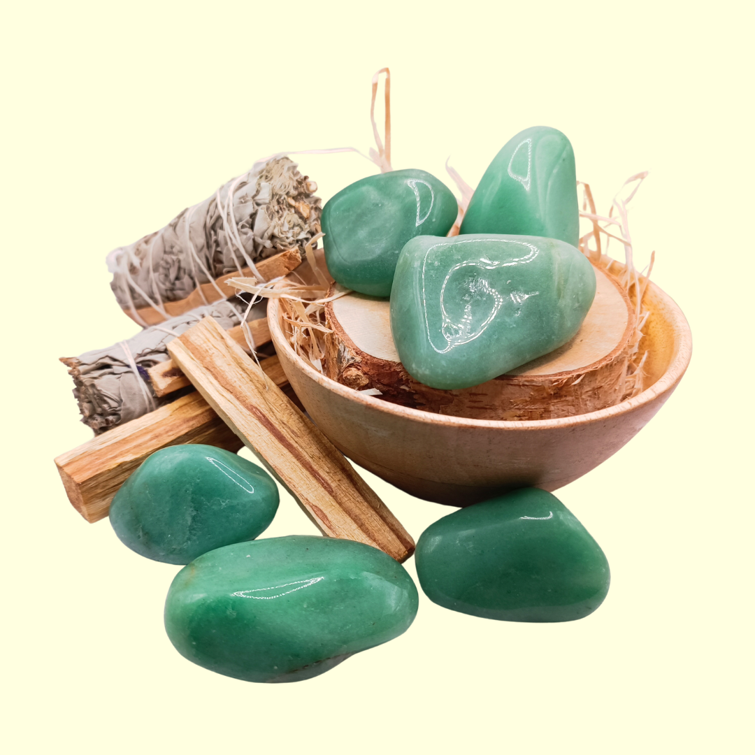 Pierres roulées - Aventurine Verte 40 - 60 mm