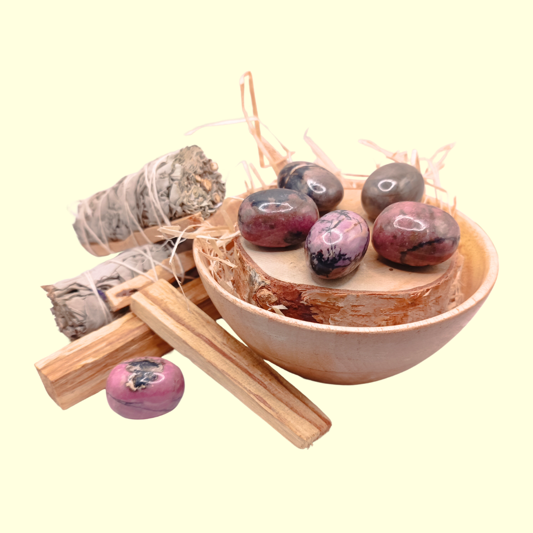 Pierres roulées - Rhodonite 30 - 40 mm