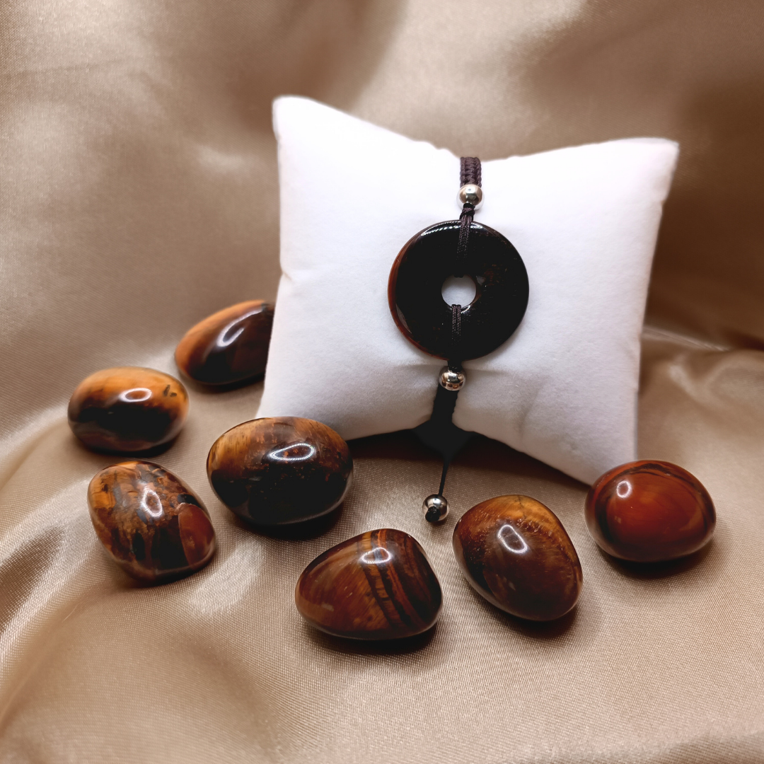 Bracelet Donut - Oeil de Tigre