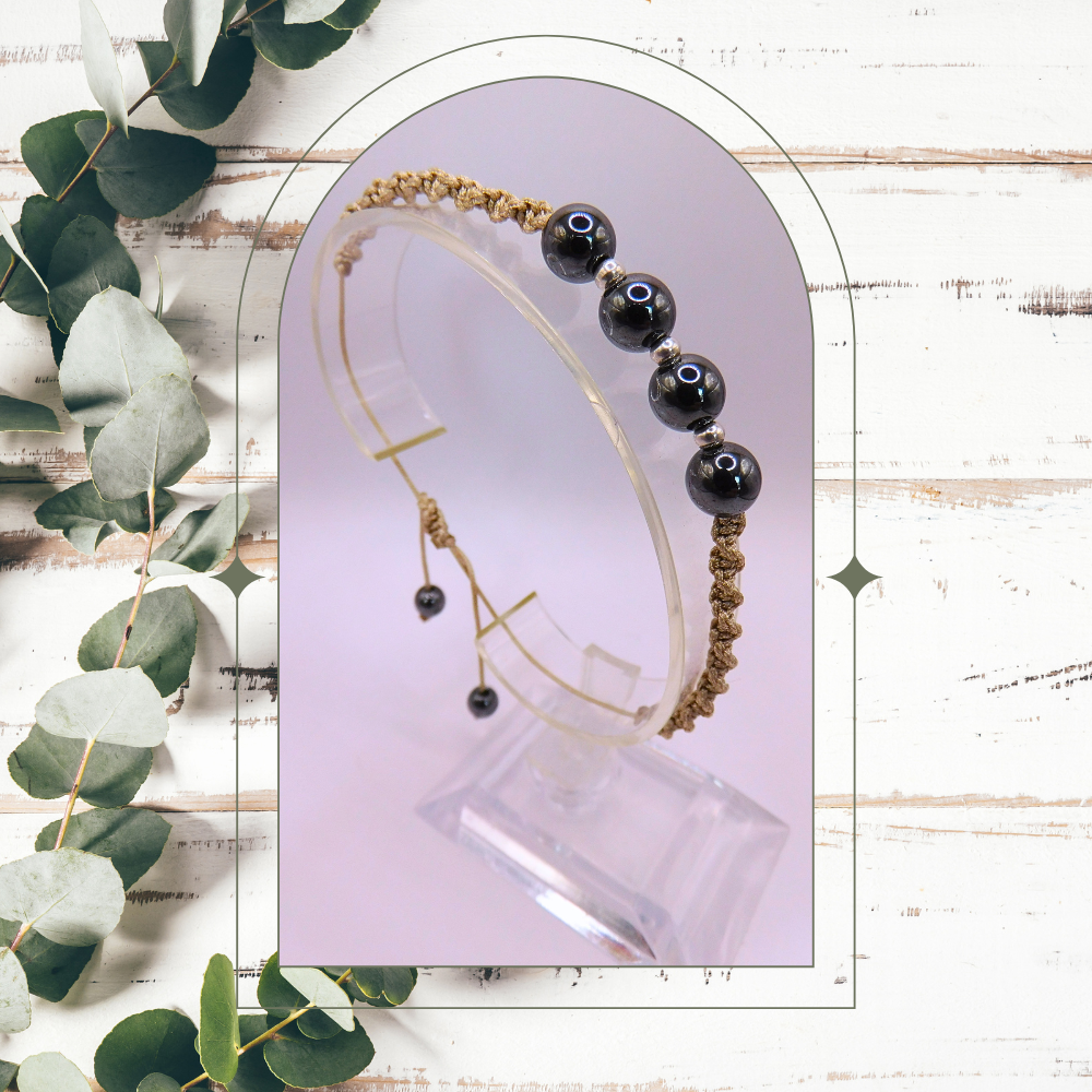Bracelet artisanal - Hématite