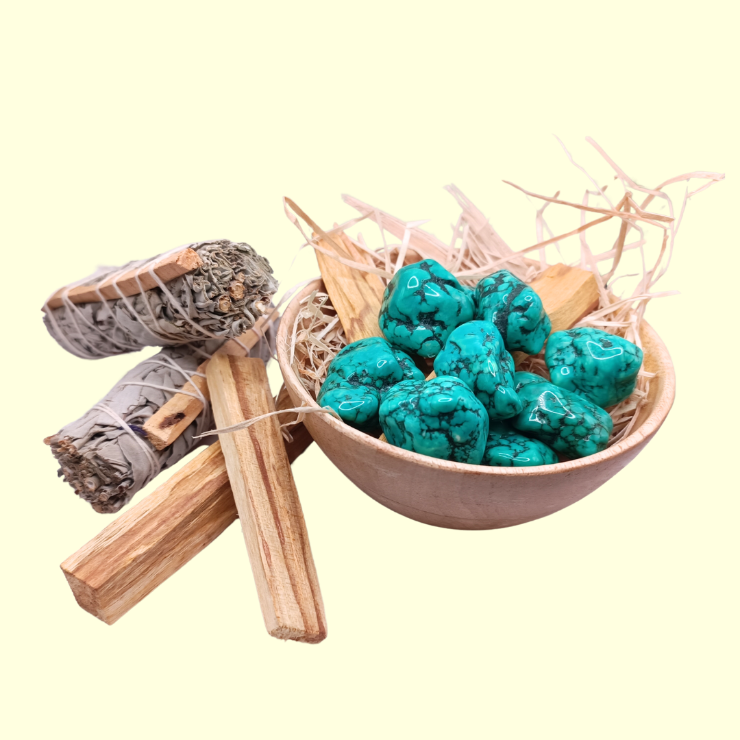 Pierres roulées - Turquoise