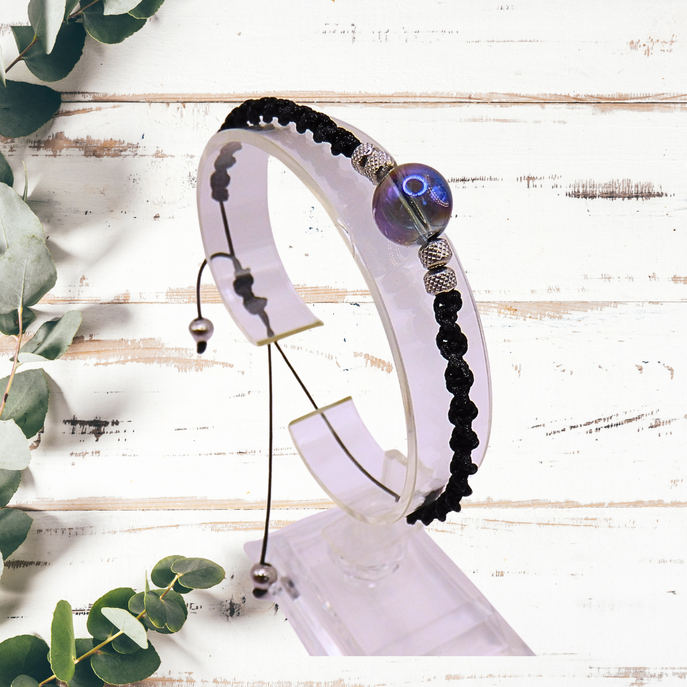 Bracelet artisanal - Aqua aura