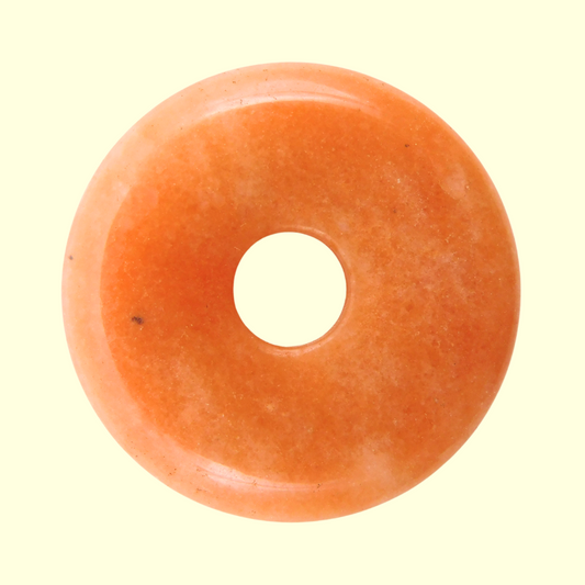 Donut en Aventurine Orange