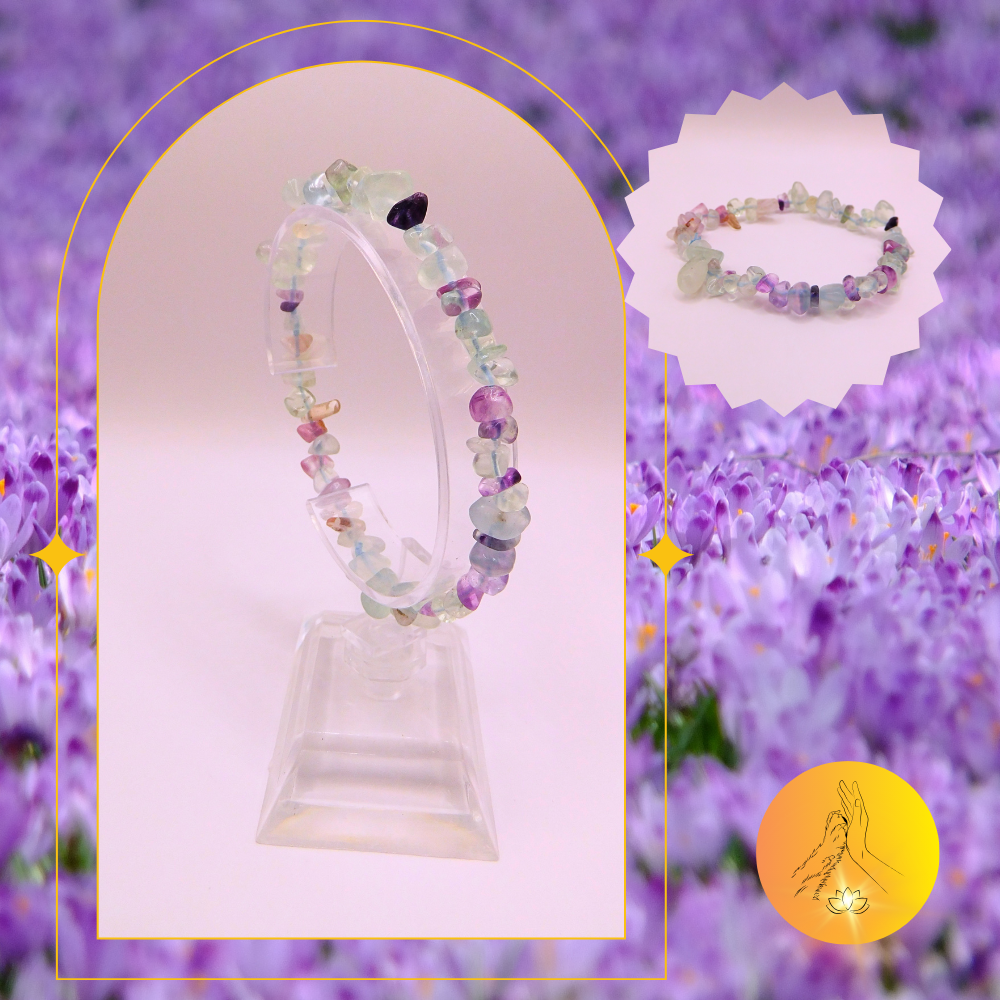 Bracelet baroque - Fluorine multicolore