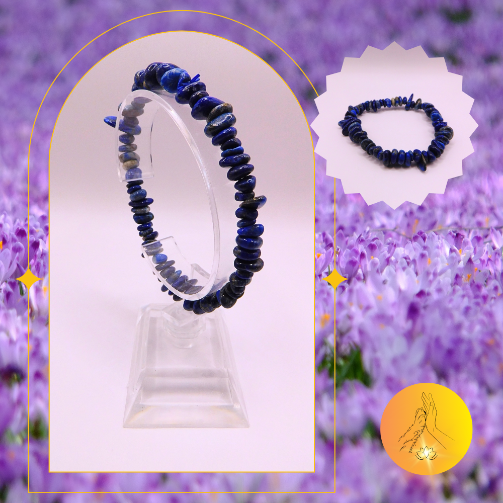 Bracelet baroque - Lapis lazuli