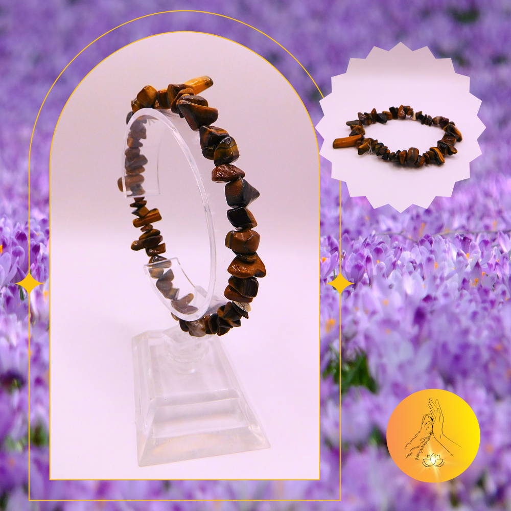 Bracelet baroque - Oeil de tigre