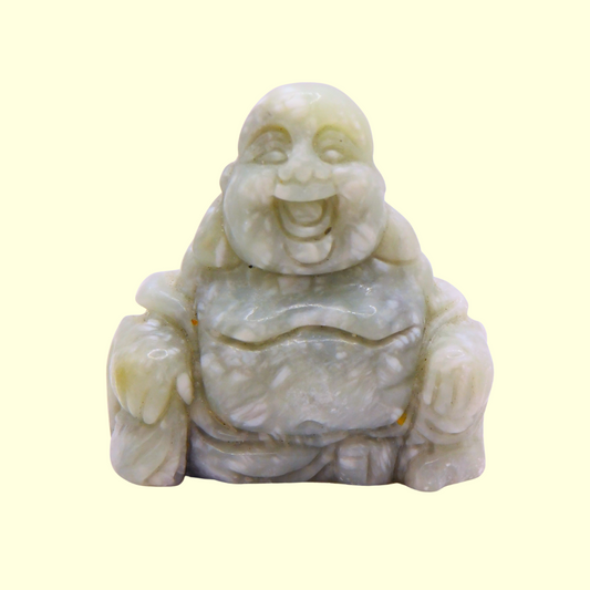 Statuette Bouddha en jade de Chine