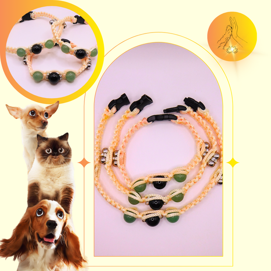 Colliers thérapeutiques - Aventurine verte & obsidienne oeil céleste - Chic