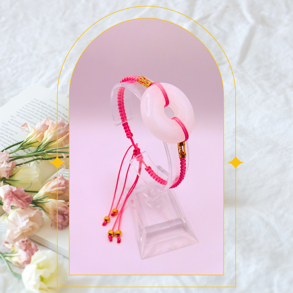 Bracelet Donut - Cristal de roche