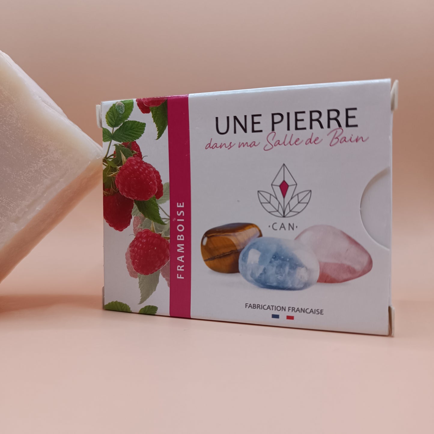 Savon à la framboise