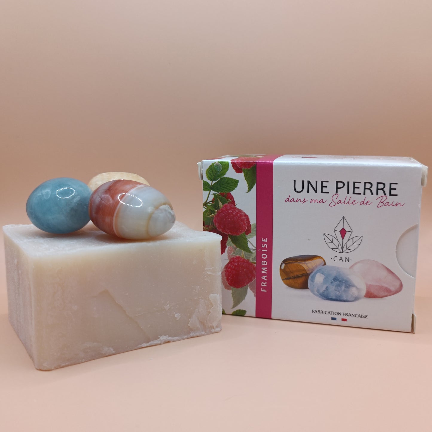 Savon à la framboise