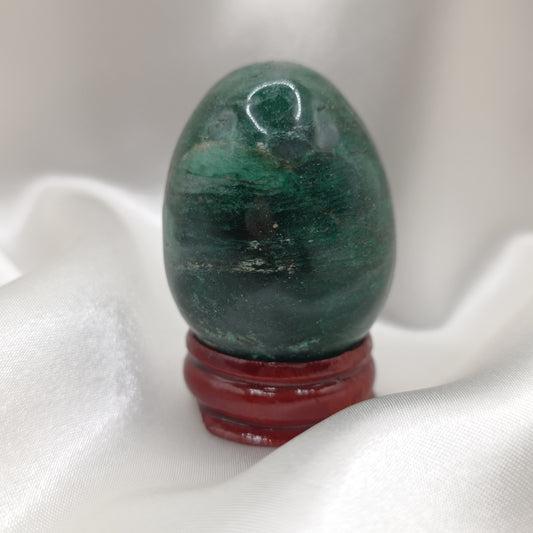 Oeufs en aventurine verte