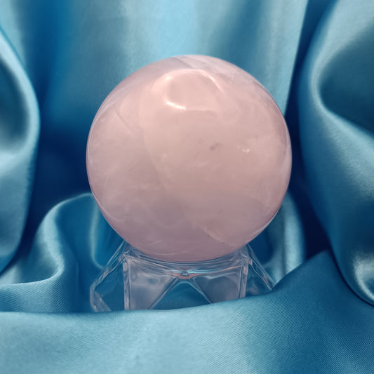 Sphère en quartz rose - 50-60 mm