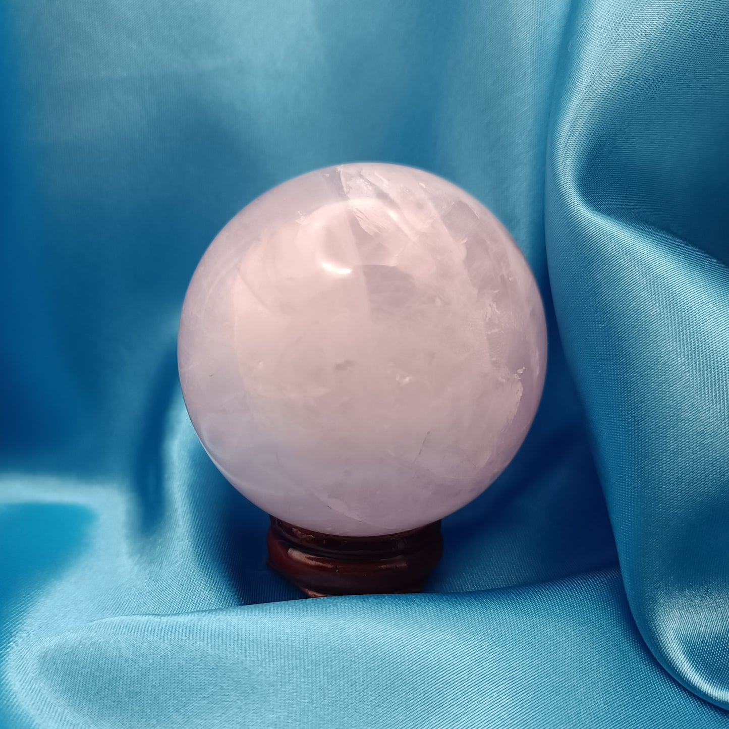 Sphère en quartz rose - 50-60 mm