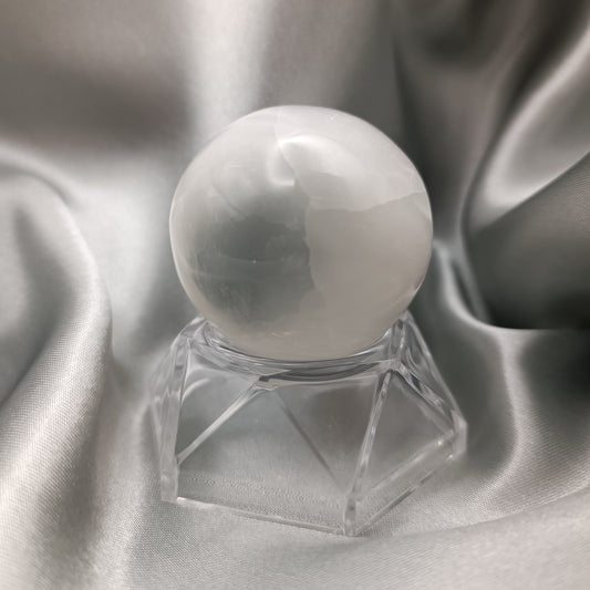 Sphère en sélénite - 40 mm