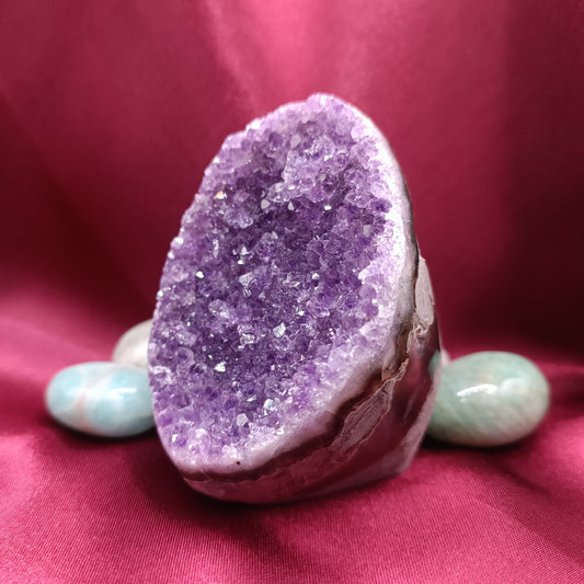 Géode améthyste - 220 gr