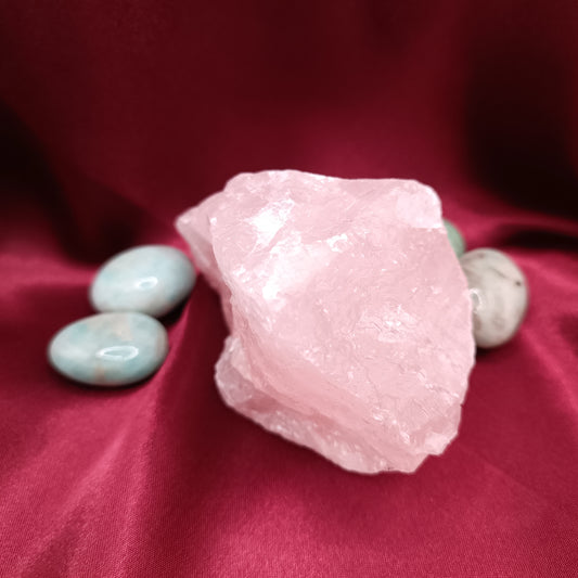 Pierre quartz rose - 270 gr