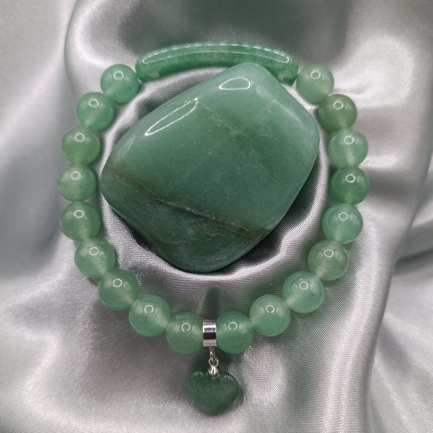 Bracelet gourmette - Aventurine verte