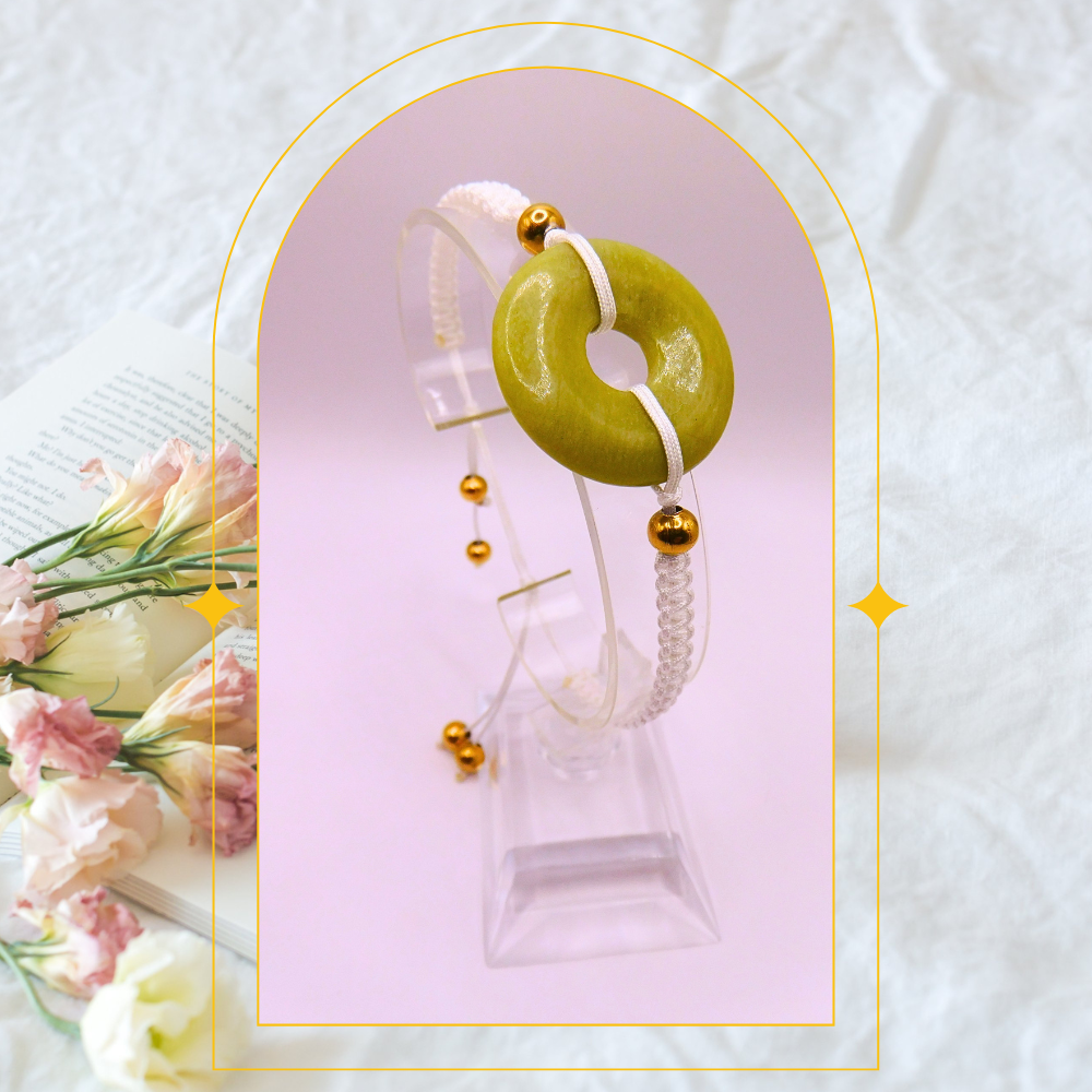 Bracelet Donut - Jade de Chine