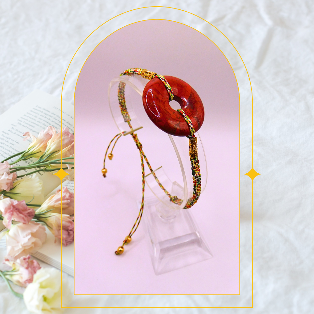 Bracelet Donut - Jaspe breschia