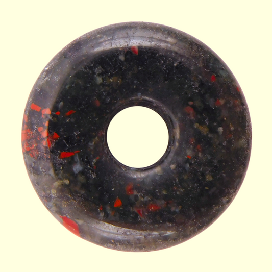 Donut en Jaspe Héliotrope