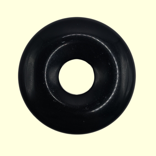 Donut en Obsidienne Noire