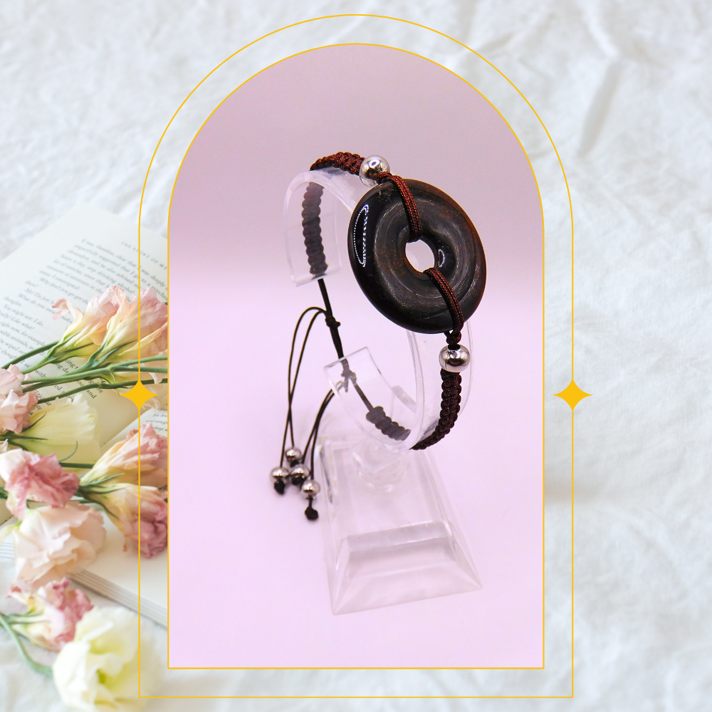 Bracelet Donut - Oeil de Tigre