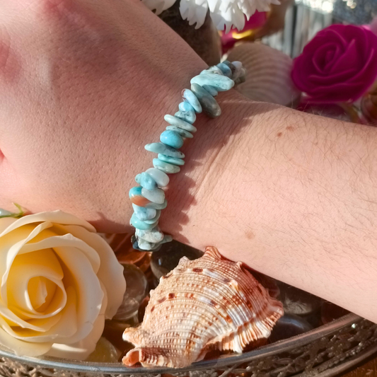 Bracelet baroque - Larimar