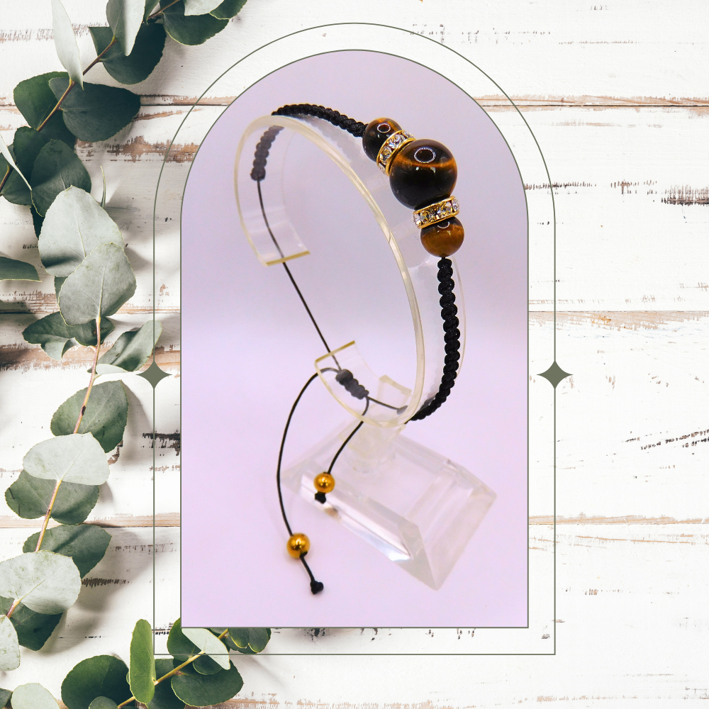 Bracelet artisanal - Oeil de tigre